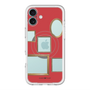 スリムプロテクションプレミアムケース with MagSafe［ Photo Frames - Red ］