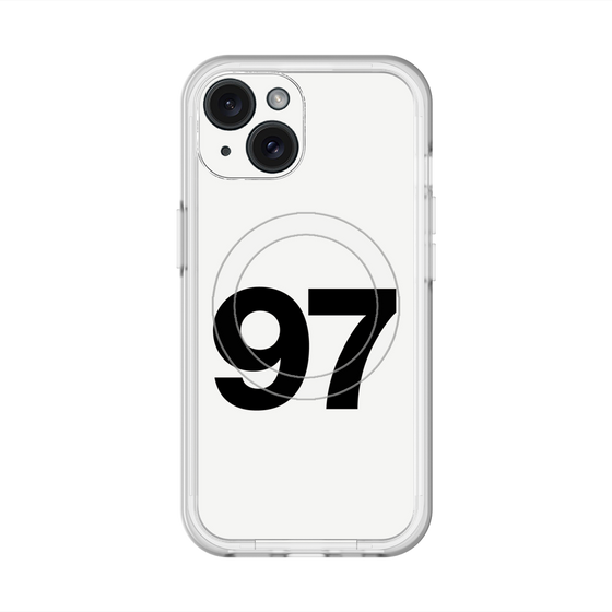 スリムプロテクションプレミアムケース with MagSafe［ No.97 - White ］