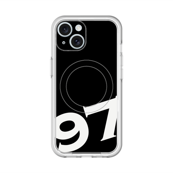 スリムプロテクションプレミアムケース with MagSafe［ No.97 - Black ］