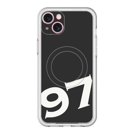 スリムプロテクションプレミアムケース with MagSafe［ No.97 - Black ］