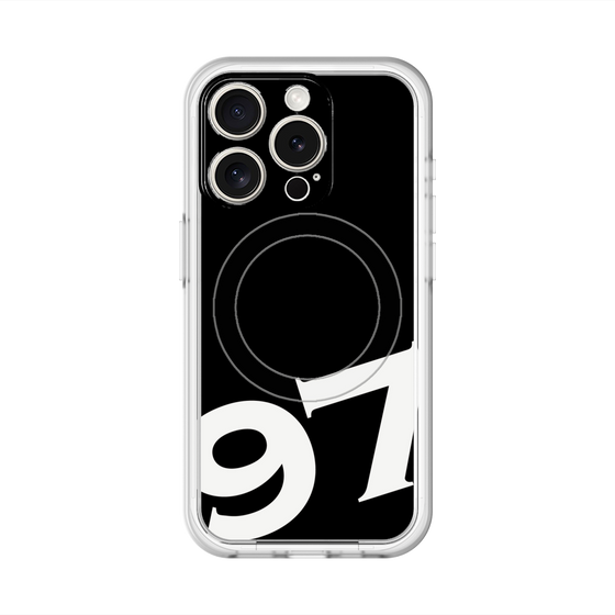 スリムプロテクションプレミアムケース with MagSafe［ No.97 - Black ］