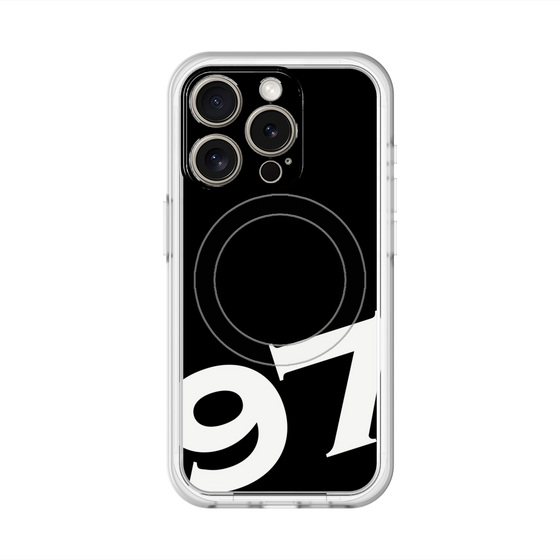 スリムプロテクションプレミアムケース with MagSafe［ No.97 - Black ］