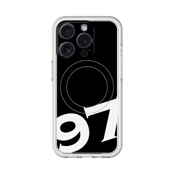 スリムプロテクションプレミアムケース with MagSafe［ No.97 - Black ］