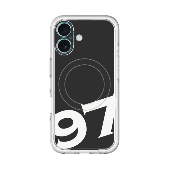 スリムプロテクションプレミアムケース with MagSafe［ No.97 - Black ］