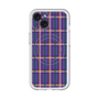 スリムプロテクションプレミアムケース with MagSafe［ Tartan Check - Purple ］