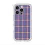 スリムプロテクションプレミアムケース with MagSafe［ Tartan Check - Purple ］