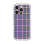 スリムプロテクションプレミアムケース with MagSafe［ Tartan Check - Purple ］