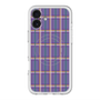 スリムプロテクションプレミアムケース with MagSafe［ Tartan Check - Purple ］