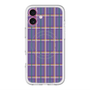 スリムプロテクションプレミアムケース with MagSafe［ Tartan Check - Purple ］