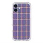 スリムプロテクションプレミアムケース with MagSafe［ Tartan Check - Purple ］