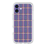 スリムプロテクションプレミアムケース with MagSafe［ Tartan Check - Purple ］