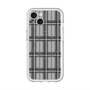 スリムプロテクションプレミアムケース with MagSafe［ Tartan Check - Gray ］