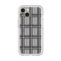 スリムプロテクションプレミアムケース with MagSafe［ Tartan Check - Gray ］