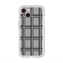スリムプロテクションプレミアムケース with MagSafe［ Tartan Check - Gray ］