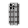スリムプロテクションプレミアムケース with MagSafe［ Tartan Check - Gray ］