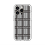 スリムプロテクションプレミアムケース with MagSafe［ Tartan Check - Gray ］