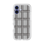 スリムプロテクションプレミアムケース with MagSafe［ Tartan Check - Gray ］