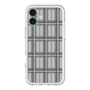 スリムプロテクションプレミアムケース with MagSafe［ Tartan Check - Gray ］
