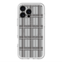 スリムプロテクションプレミアムケース with MagSafe［ Tartan Check - Gray ］