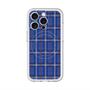スリムプロテクションプレミアムケース with MagSafe［ Tartan Check - Blue ］