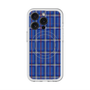 スリムプロテクションプレミアムケース with MagSafe［ Tartan Check - Blue ］