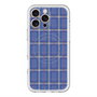 スリムプロテクションプレミアムケース with MagSafe［ Tartan Check - Blue ］