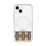 スリムプロテクションプレミアムケース with MagSafe［ CASEPLAY Tartan Check - Yellow ］