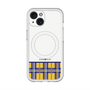 スリムプロテクションプレミアムケース with MagSafe［ CASEPLAY Tartan Check - Yellow ］