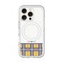 スリムプロテクションプレミアムケース with MagSafe［ CASEPLAY Tartan Check - Yellow ］