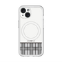 スリムプロテクションプレミアムケース with MagSafe［ CASEPLAY Tartan Check - Gray ］