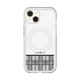 スリムプロテクションプレミアムケース with MagSafe［ CASEPLAY Tartan Check - Gray ］