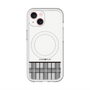 スリムプロテクションプレミアムケース with MagSafe［ CASEPLAY Tartan Check - Gray ］