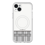 スリムプロテクションプレミアムケース with MagSafe［ CASEPLAY Tartan Check - Gray ］