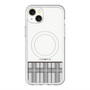 スリムプロテクションプレミアムケース with MagSafe［ CASEPLAY Tartan Check - Gray ］
