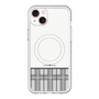 スリムプロテクションプレミアムケース with MagSafe［ CASEPLAY Tartan Check - Gray ］