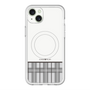スリムプロテクションプレミアムケース with MagSafe［ CASEPLAY Tartan Check - Gray ］