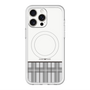 スリムプロテクションプレミアムケース with MagSafe［ CASEPLAY Tartan Check - Gray ］