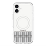 スリムプロテクションプレミアムケース with MagSafe［ CASEPLAY Tartan Check - Gray ］