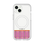 スリムプロテクションプレミアムケース with MagSafe［ CASEPLAY Tartan Check - Pink ］