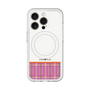スリムプロテクションプレミアムケース with MagSafe［ CASEPLAY Tartan Check - Pink ］
