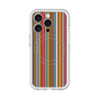 スリムプロテクションプレミアムケース with MagSafe［ Colorful Stripe ］
