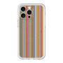 スリムプロテクションプレミアムケース with MagSafe［ Colorful Stripe ］