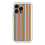 スリムプロテクションプレミアムケース with MagSafe［ Colorful Stripe ］