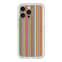 スリムプロテクションプレミアムケース with MagSafe［ Colorful Stripe ］