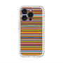 スリムプロテクションプレミアムケース with MagSafe［ Colorful Boader ］