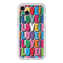 スリムプロテクションプレミアムケース with MagSafe［ LOVE!LOVE!LOVE! ］