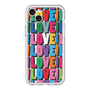 スリムプロテクションプレミアムケース with MagSafe［ LOVE!LOVE!LOVE! ］