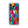 スリムプロテクションプレミアムケース with MagSafe［ LOVE!LOVE!LOVE! ］