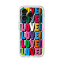 スリムプロテクションプレミアムケース with MagSafe［ LOVE!LOVE!LOVE! ］