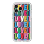 スリムプロテクションプレミアムケース with MagSafe［ LOVE!LOVE!LOVE! ］